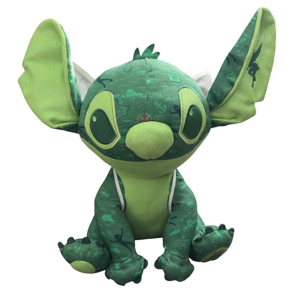 Disney Stitch Crashes Peter Pan Tinkerbell Plush‎ Limited Series 11 Of 12